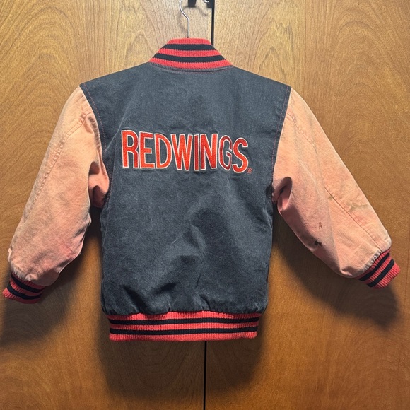 Authentic Vintage Red Wings Kids Jean Jacket - Picture 14 of 16